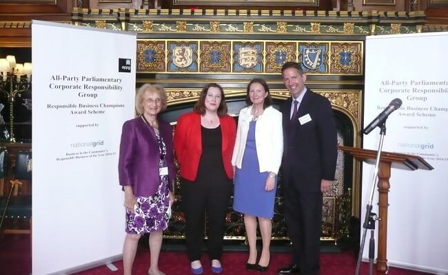 Emma welcomes Port of Tyne to Parliament for Responsible Business Awards